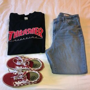 Black Thrasher Tee Shirt